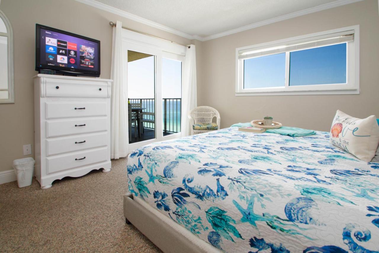 Beachfront & Free Beach Service-Master On Gulf! Panama City Beach Ngoại thất bức ảnh