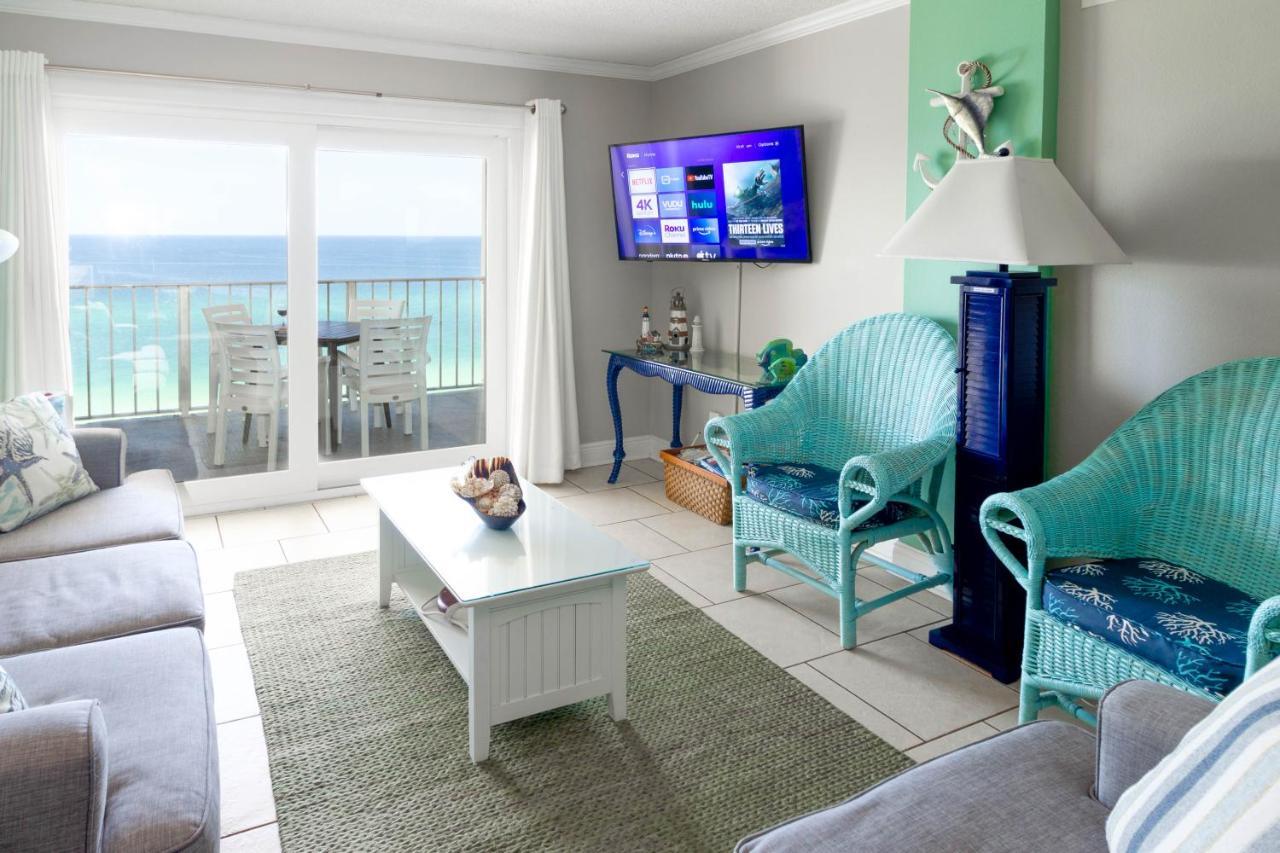 Beachfront & Free Beach Service-Master On Gulf! Panama City Beach Ngoại thất bức ảnh